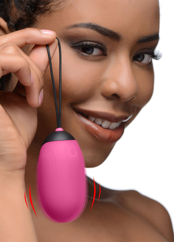 Bang XL Silicone Vibrating Egg 3.1 Inch USB Rechargeable with Remote BULLETS