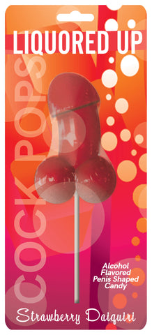 Bahama Mama Pecker Pop Edible Adult Lollipop by Hott Products Red Bachelor & Bachelorette Items