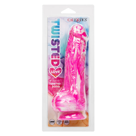Twisted Love Blue Dong Adult Intimacy Toy with Smooth Design Pink DONGS
