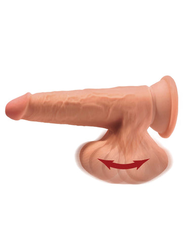 King Cock Plus Triple Density (Tan) – Realistic Dildo Tan Dongs Realistic