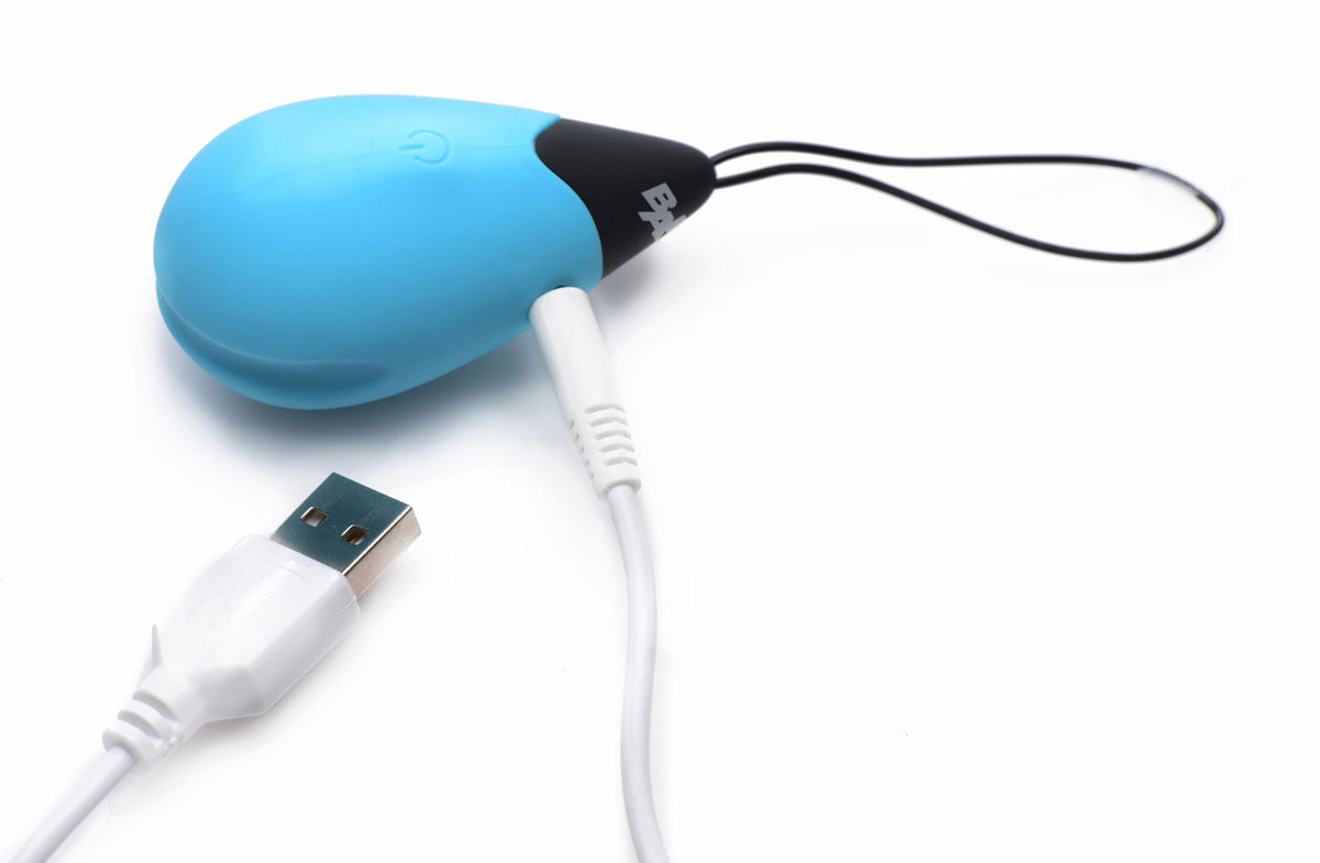 Bang 10x (Blue) – Remote-Controlled Silicone Vibrating Egg > Sex Toys For Ladies > Vibrating Eggs