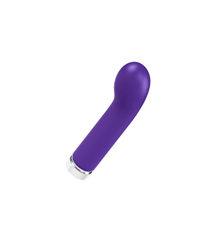 Gee Plus Rechargeable Mini G-Spot Vibrator with 10 Modes Indigo Purple BULLETS