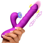 Thrust Wave Rabbit Vibrator with Thrusting and Sucking Function > Vibrators > Ladies > Rabbit