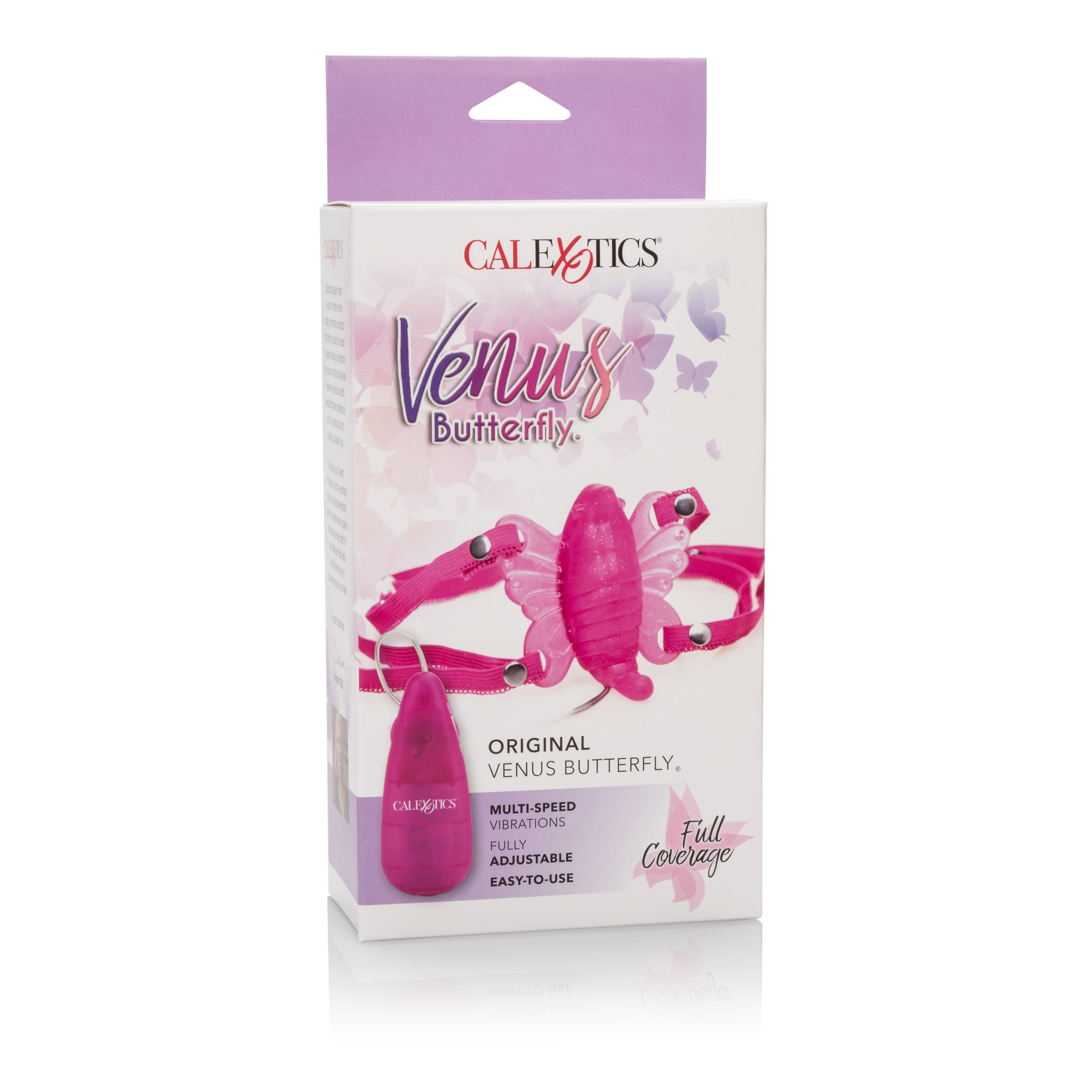 Venus Butterfly Multi-Speed Vibrating Strap-On Clitoral Toy STIMULATORS