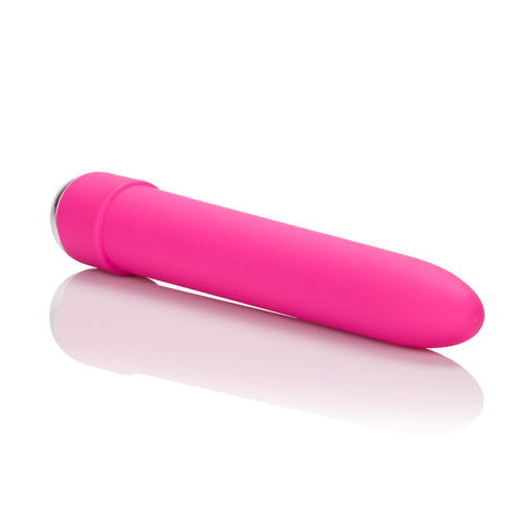 Classic Chic 7-Function 6 Inch Black Vibrator for Adults Pink BULLETS