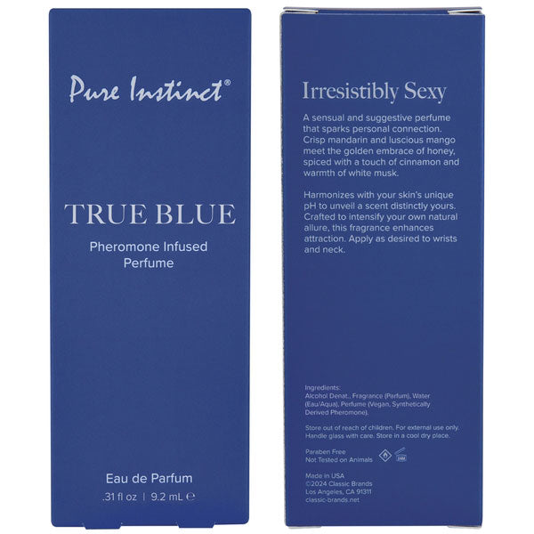 Pure Instinct Pheromone Perfume Spray True Blue – Eau de Parfum Default Title Perfume Spray