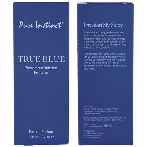 Pure Instinct Pheromone Perfume Spray True Blue – Eau de Parfum Default Title Perfume Spray