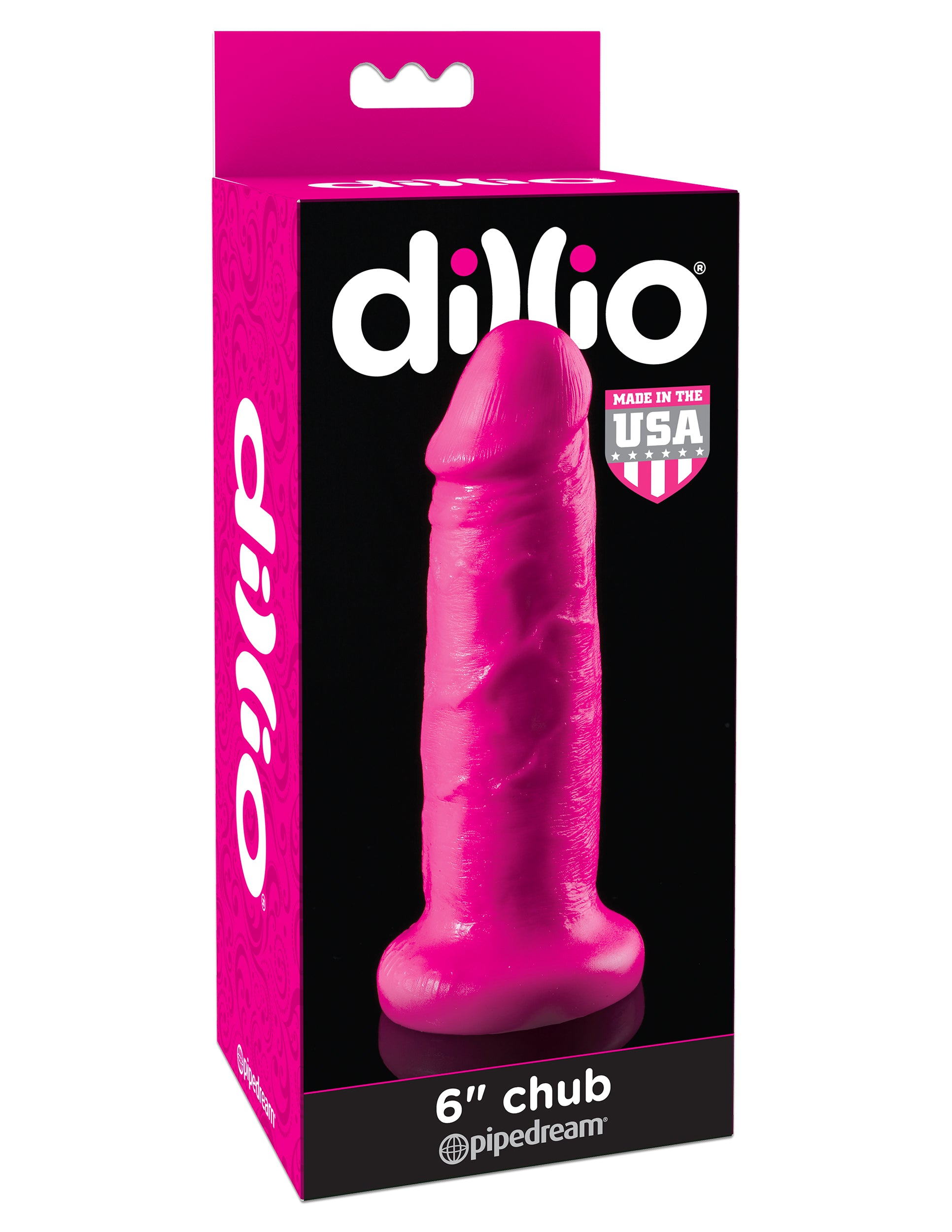 Dillio 6 Inch Chub Dong Pink Dongs Neutral