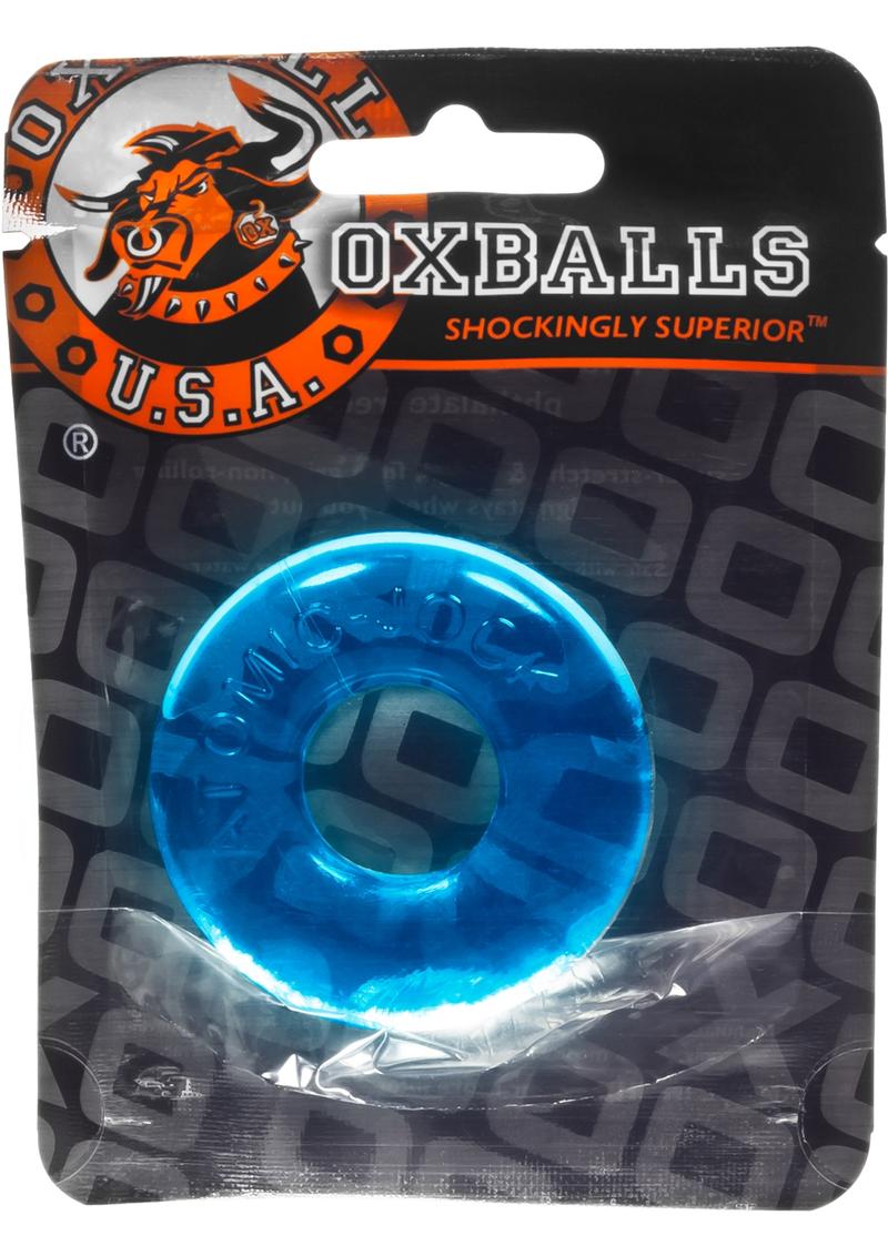 Oxballs Do-Nut 2 Jelly Cock Ring Soft Stretchy Ice Blue > Cock Ring > Single