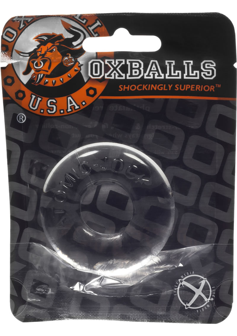 Oxballs Do-Nut 2 Jelly Cock Ring Soft Stretchy Ice Blue > Cock Ring > Single