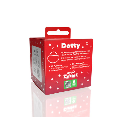 Cuties - Dotty Rechargeable Floating Egg Vibe (Dusty Rose) > Sex Toys For Ladies > Rose Stimulators