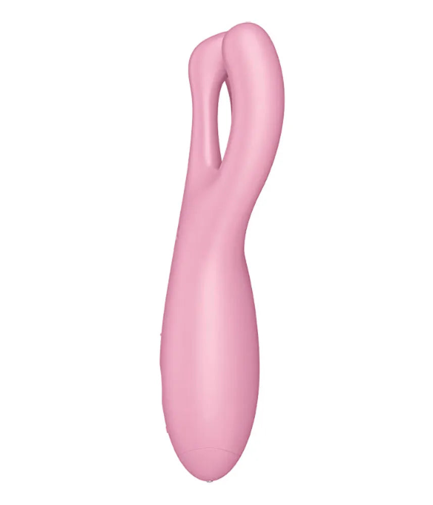 Satisfyer Threesome 4 Connect – App-Controlled Flexible Clitoral and Labia Vibrator > Sex Toys > Couples Toys