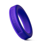 Perfect Fit Classic Silicone Medium Stretch 36mm Penis Ring Purple > Cock Ring > Single