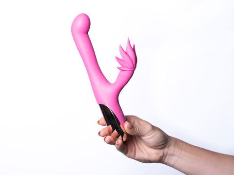 Maui Dual Motor G-Spot Rechargeable Vibrator in Pink VIBRATORS-RABBIT
