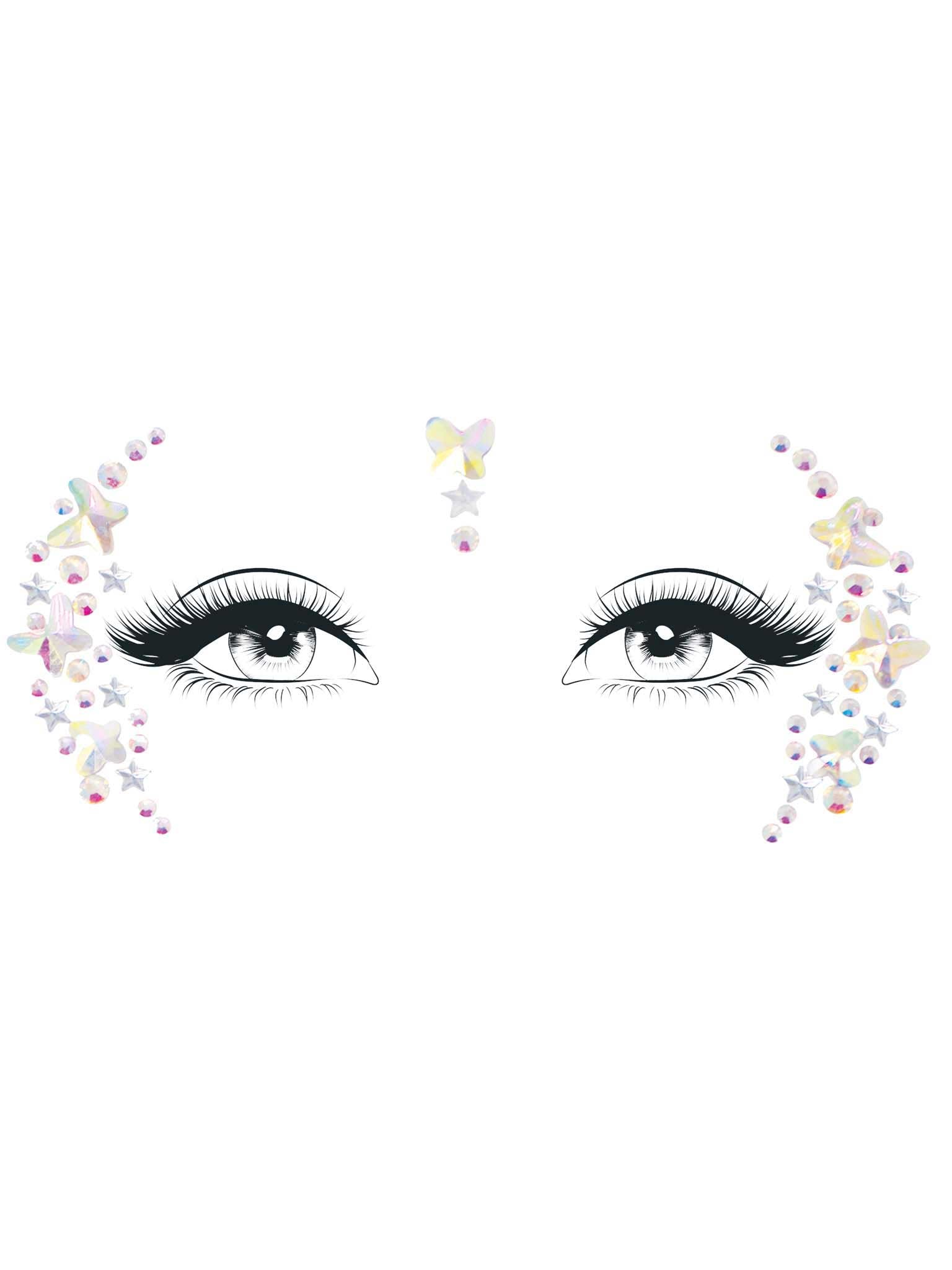 Elera Adhesive Face Jewels Body Jewelry for Mythical Beauty Looks Default Title Body Jewelry (Non Piercing)