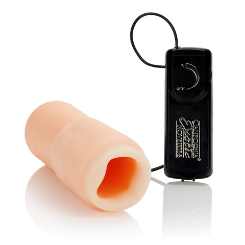 Vibrating Oro Penis Sleeve Stimulator for Intense Sensations Strokers - Auto