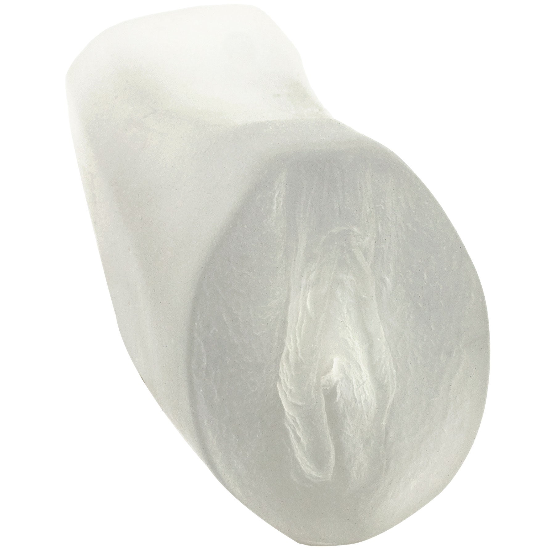 Doc Johnson Frosted Pussy Stroker Masturbator Handheld Toy Strokers - Manual