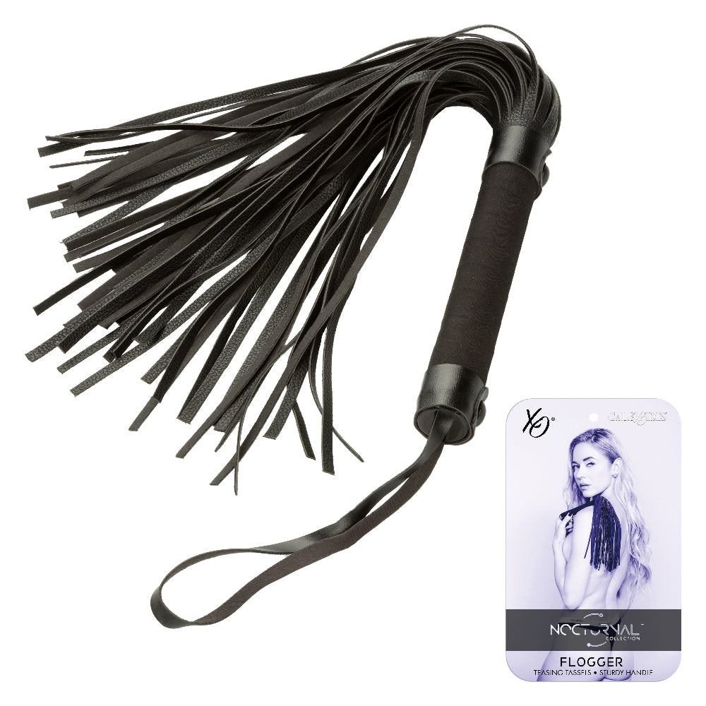 CalExotics Nocturnal Collection Flogger – Sensory Impact Play Bondage Tool > Bondage Gear > Whips & Floggers
