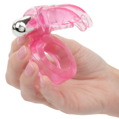 Triple Clit Flicker Rechargeable Adult Intimacy Vibrator Toy Cock Rings Vibrating