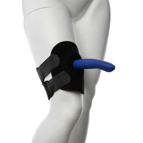 Gender Fluid Thigh Rider Strap-On Harness S-L Black Harnesses & Strap-Ons