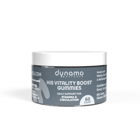 His Vitality Boost Gummies – Male Enhancement Supplement with Botanicals and L-Arginine One Size > Essentials > Mens Enhancers
