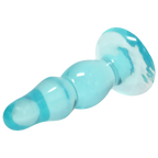 Novice Crystal Jellies 4 Inch Pop Plug > Anal Range > Butt Plugs