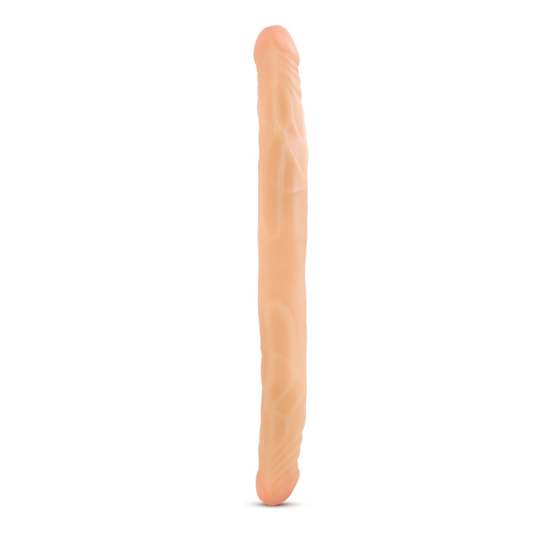 B Yours 14 Inch Beige Double Dildo for Lesbian Couples Double Dongs