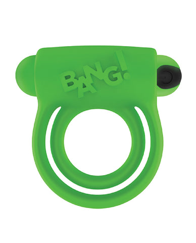Glow in the Dark Vibrating Cock Ring with 28 Patterns Green Cock Rings Vibrating