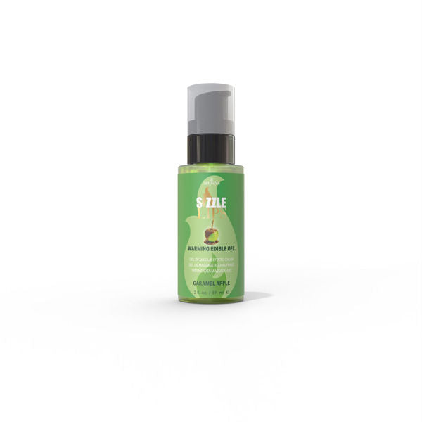 Sizzle Lips Piña Colada Edible Warming Massage Gel 2oz Massage Oil