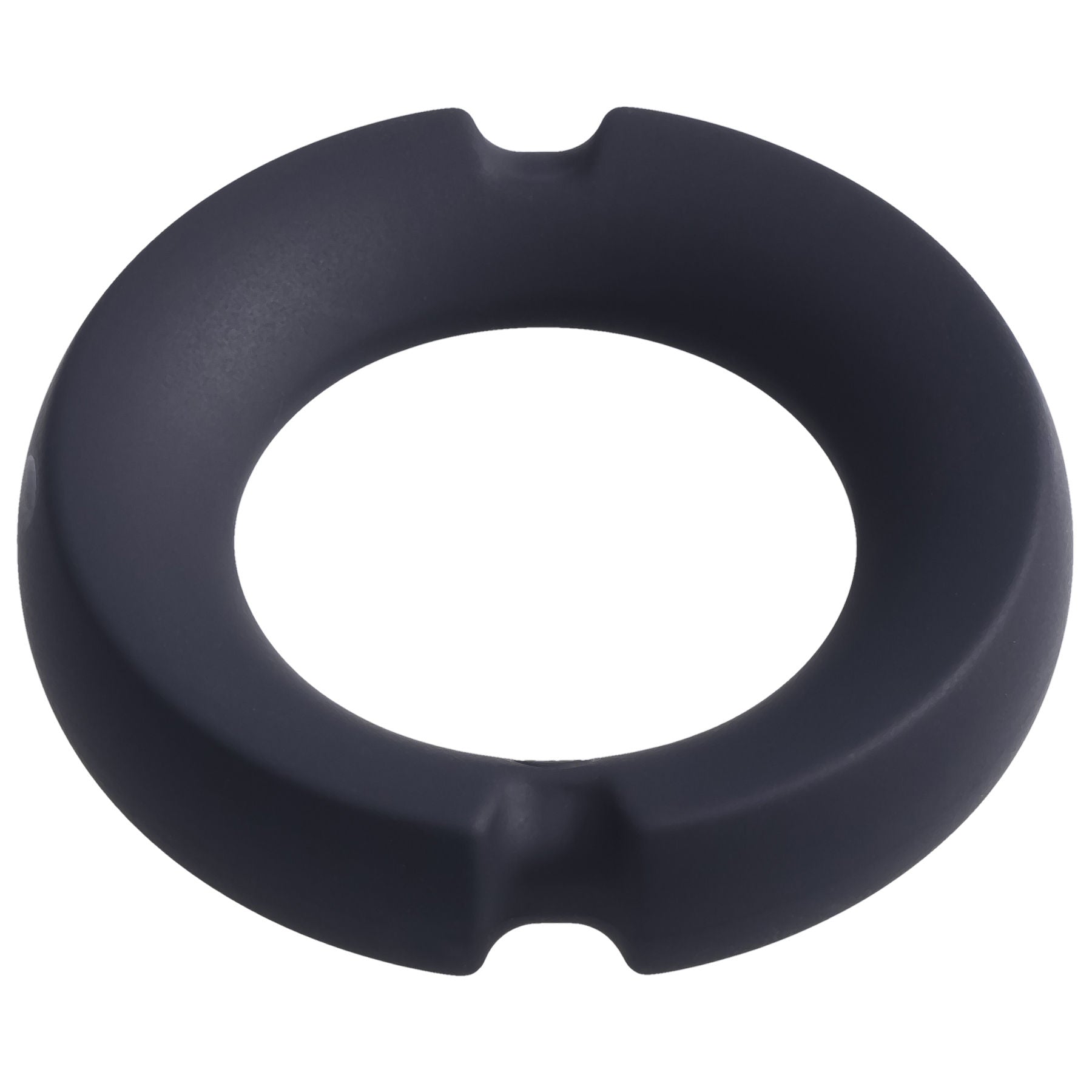 Merci Paradox Silicone Covered Metal Cock Ring Black 50mm COCK RINGS