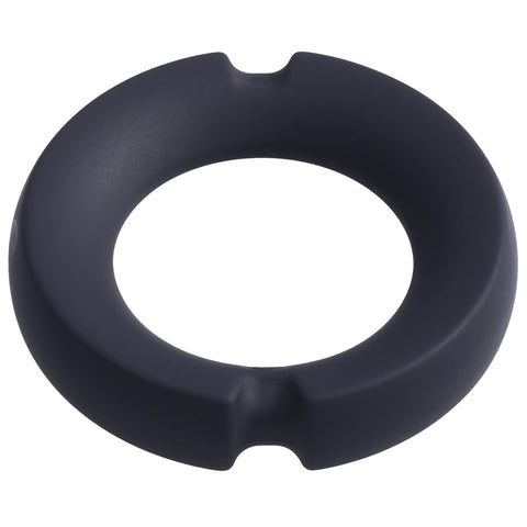 Merci Paradox Silicone Covered Metal Cock Ring Black 50mm COCK RINGS