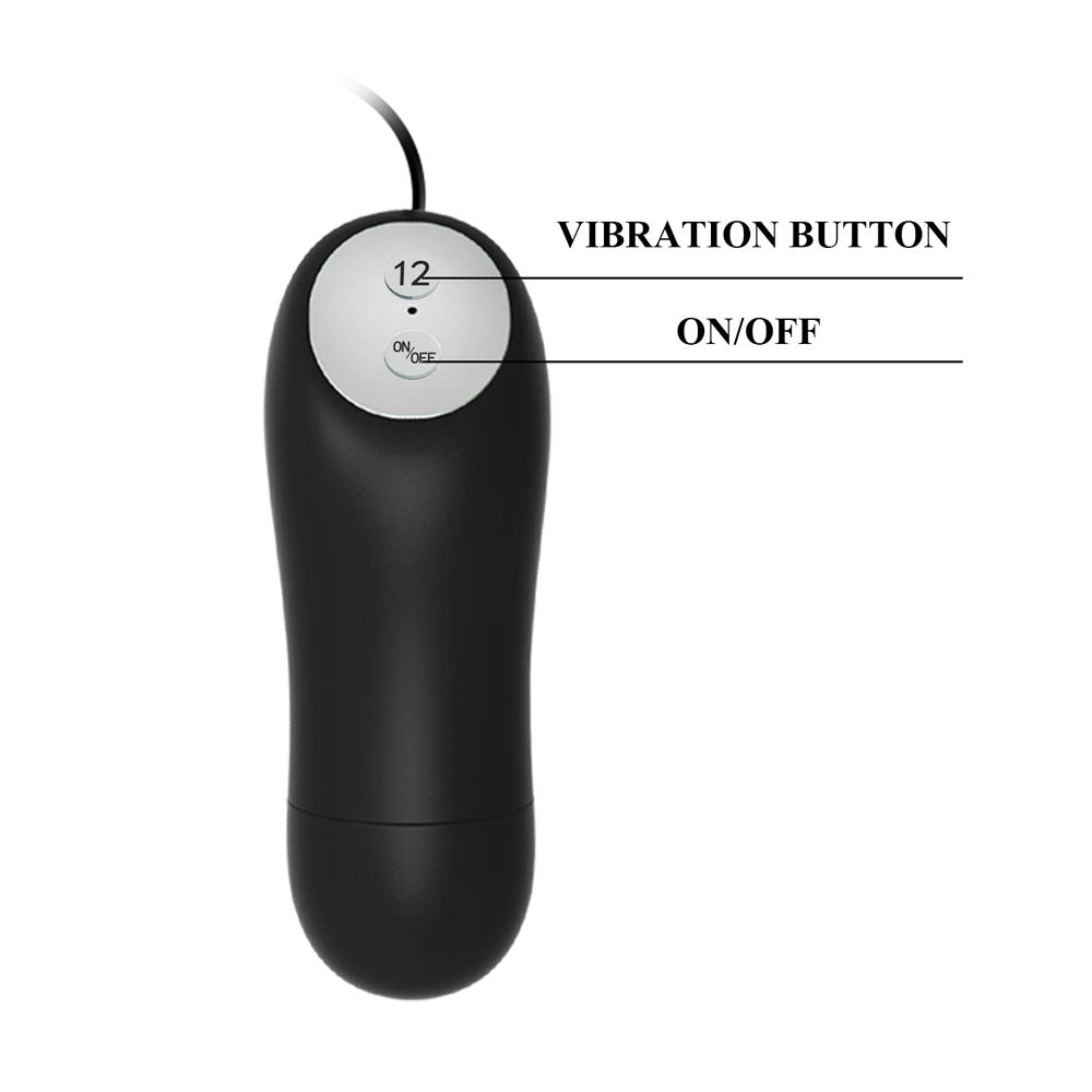 Pretty Love Special Anal Stimulation (Black) – Gentle Butt Plug > Anal Range > Vibrating Butt Plugs