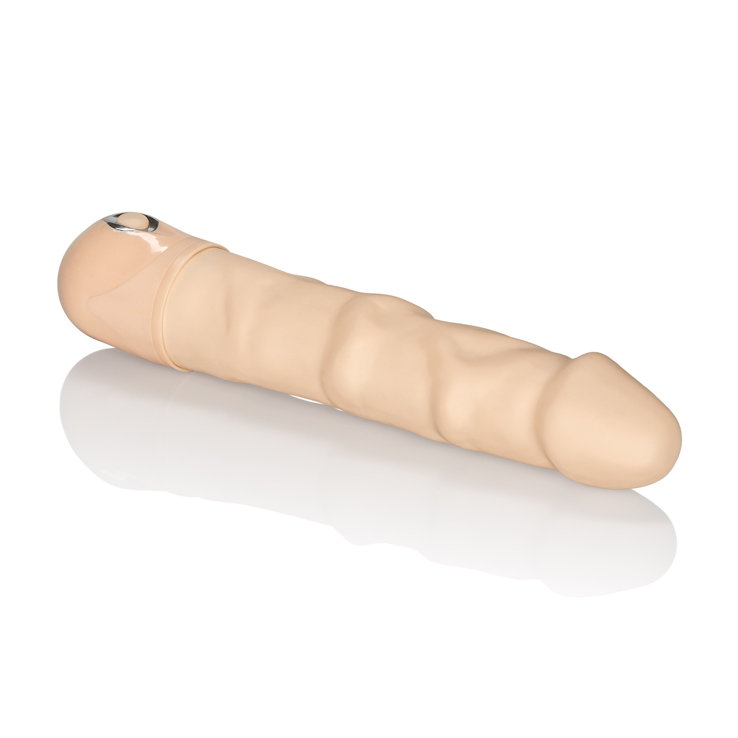 Waterproof Power Stud Vibrator Ivory Realistic Multi-Speed Rod > Realistic Dildos and Vibes > Penis Vibrators