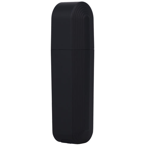 Rechargeable Clitoral Sucking Stimulator in Compact Black Design STIMULATORS
