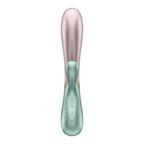 Satisfyer Hot Lover Warming Dual-Stim Vibrator Green with Bluetooth and App Control > Sex Toys > Couples Toys