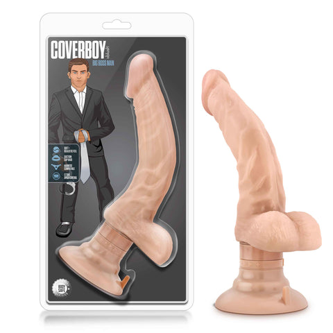 Coverboy The Boss Man (Beige) – Large Realistic Dildo Vibrators