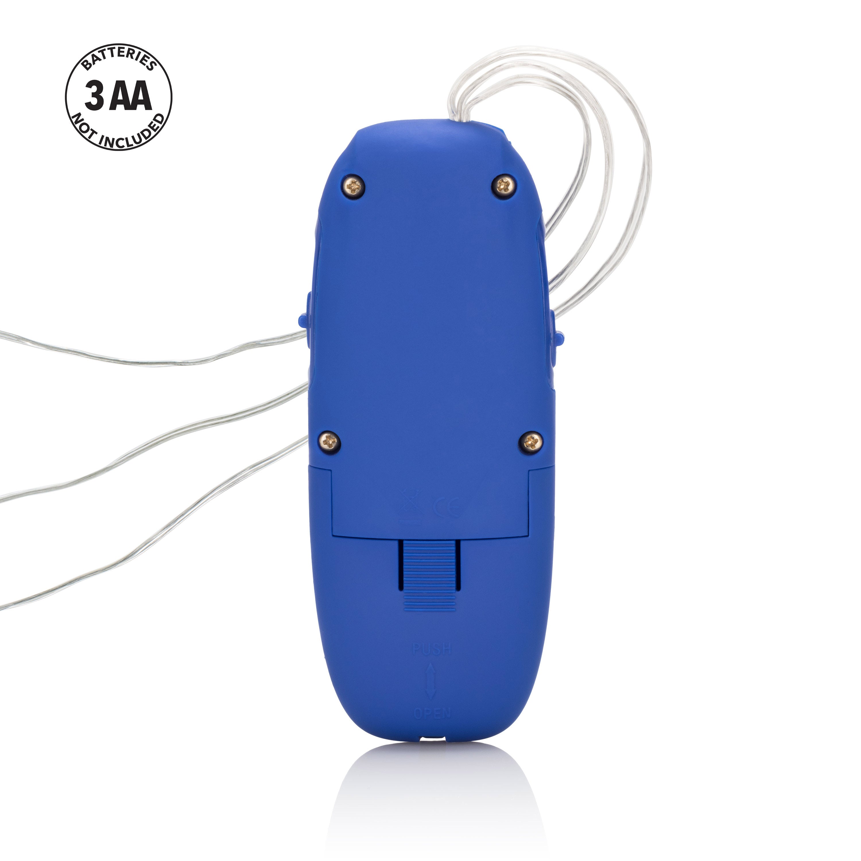 Interactive Trio Silver Vibrating Bullets Multi-Speed Power Pack BULLETS & EGGS