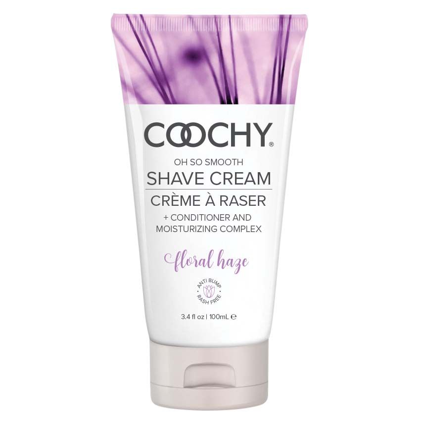 Coochy Floral Haze Shave Cream for Sensitive Skin 3.4 oz Default Title Bath & Body