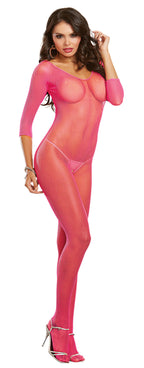 Dreamgirl Fence Net Thigh High Stockings Black > Clothes > Hosiery > Stockings