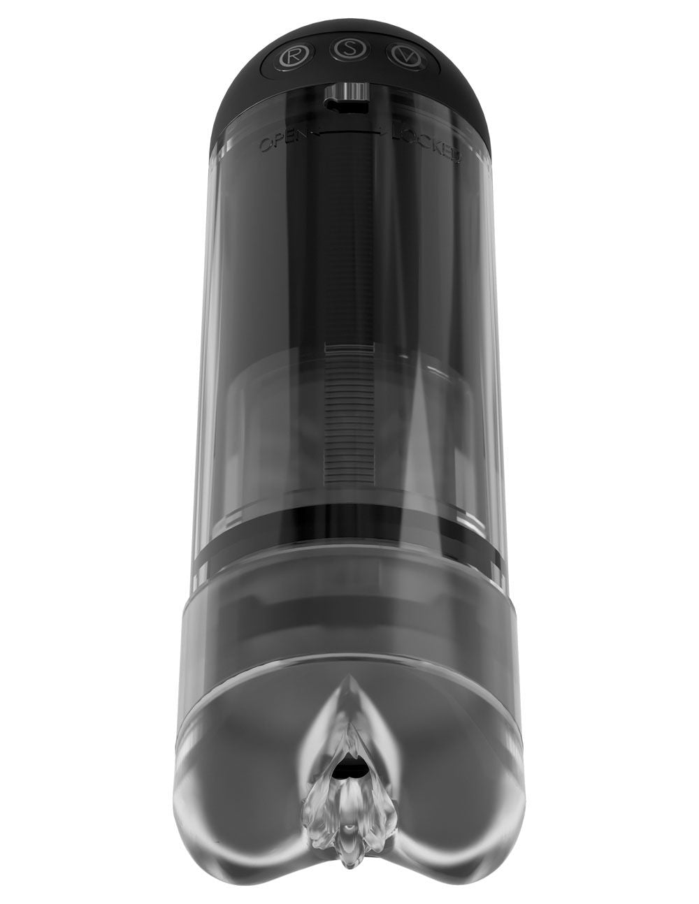Extender Pro Rechargeable Vibrating Penis Pump with Custom Fit Black PUMPS Male Electric