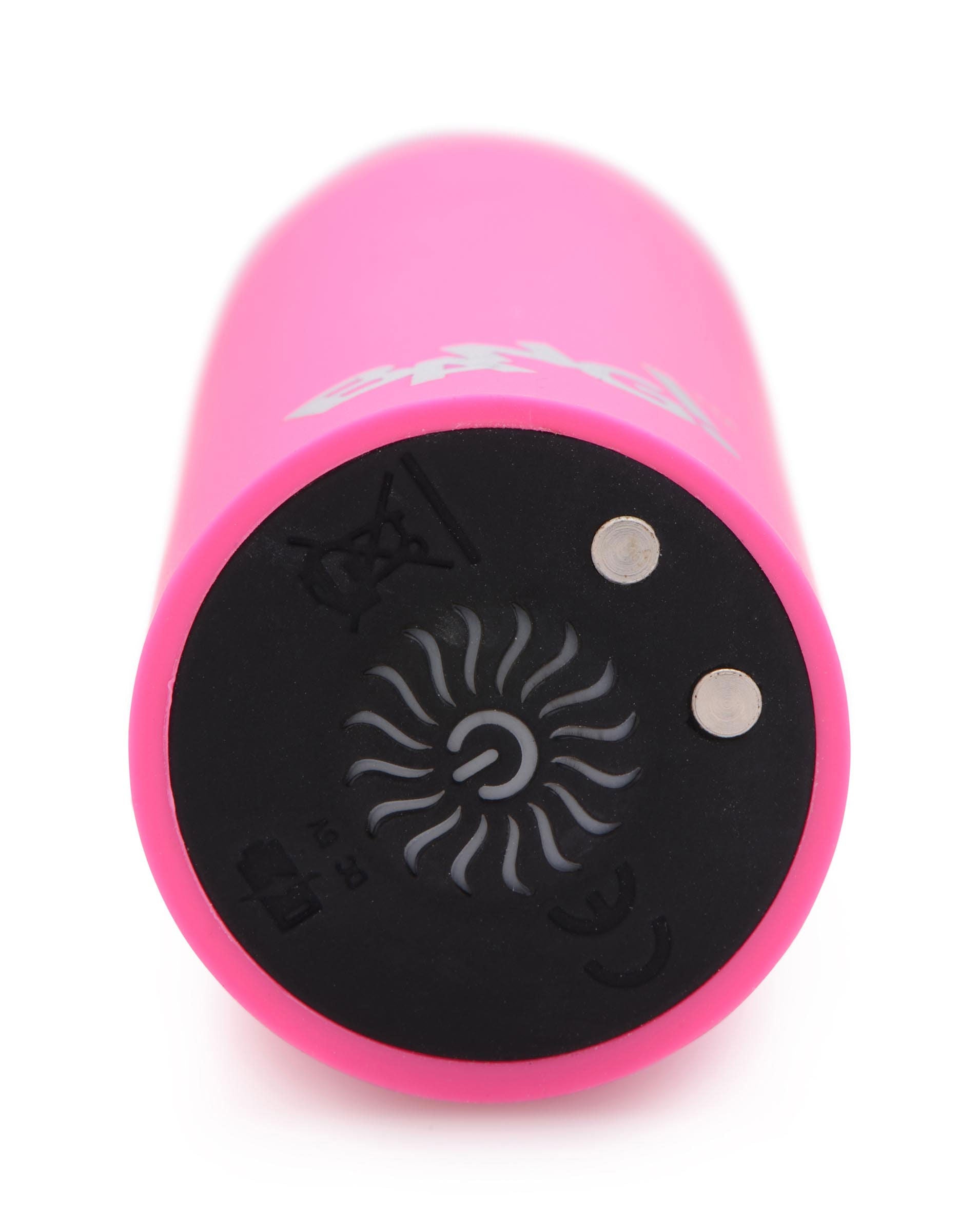 Mega Vibrator Bullet in Black with 10 Vibration Patterns (Black / Blue /Pink) > Vibrators > Mini Vibrators