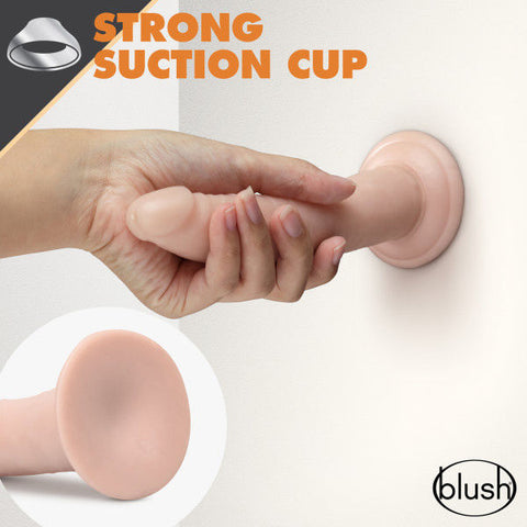 Dr Skin Glide 7.5 Inch Self Lubricating Realistic Dildo Vanilla Dongs Realistic