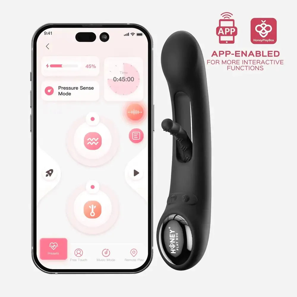 Tempo App-Controlled Silicone G-Spot Vibrator with Tapping and Vibrating Modes > Vibrators > G-Spot