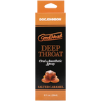 Goodhead Deep Throat Spray – Salted Caramel Flavor 2 Fl Oz Spray > Lube > Oral Gels & Sprays