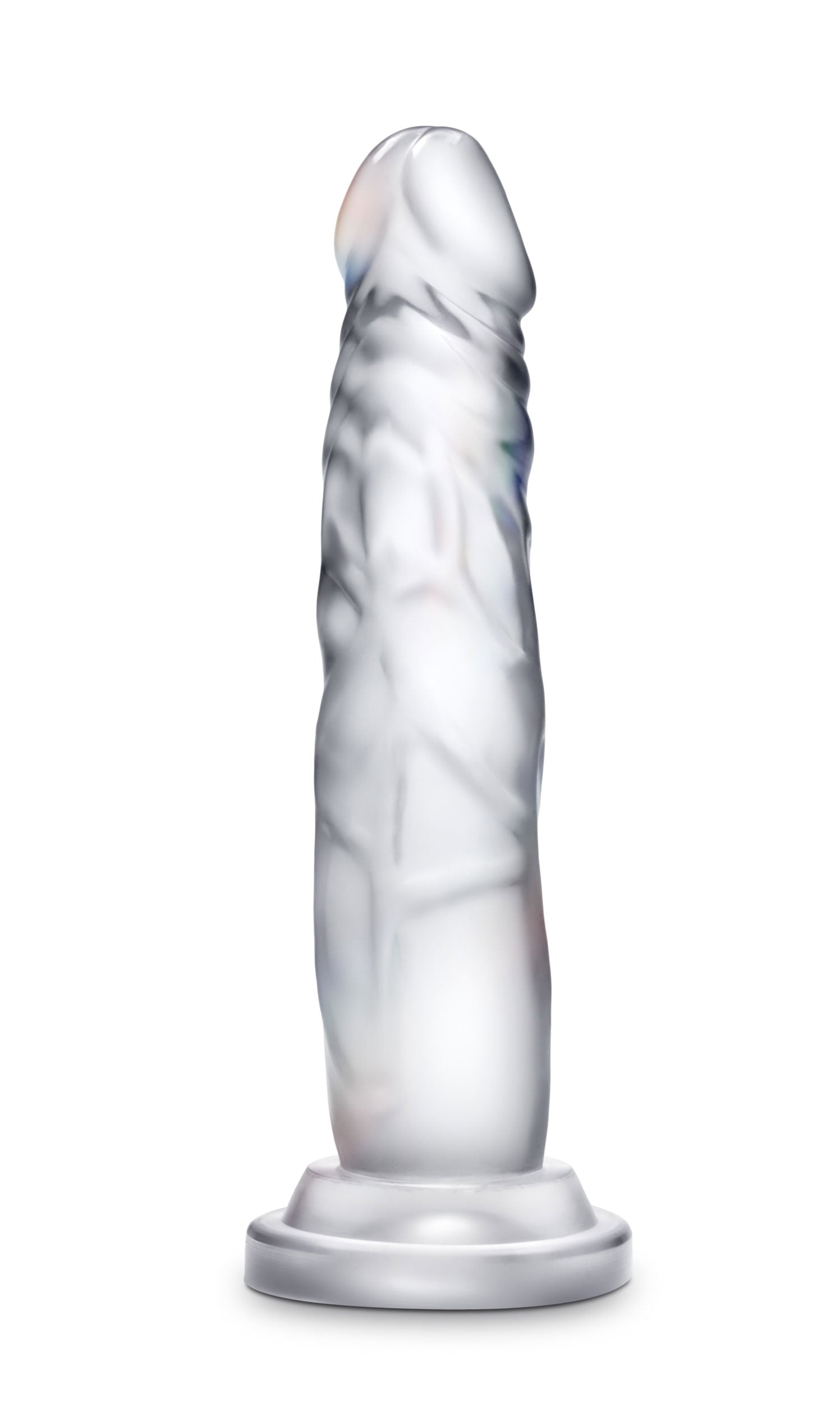 Blush B Yours Diamond Clear Realistic Suction Cup 7.5" Dildo > Dildos > Realistic Dildos