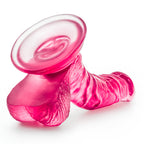 B Yours Sweet and Hard Pink 7" Dong with Suction Cup Base Pink > Dildos > Realistic Dildos