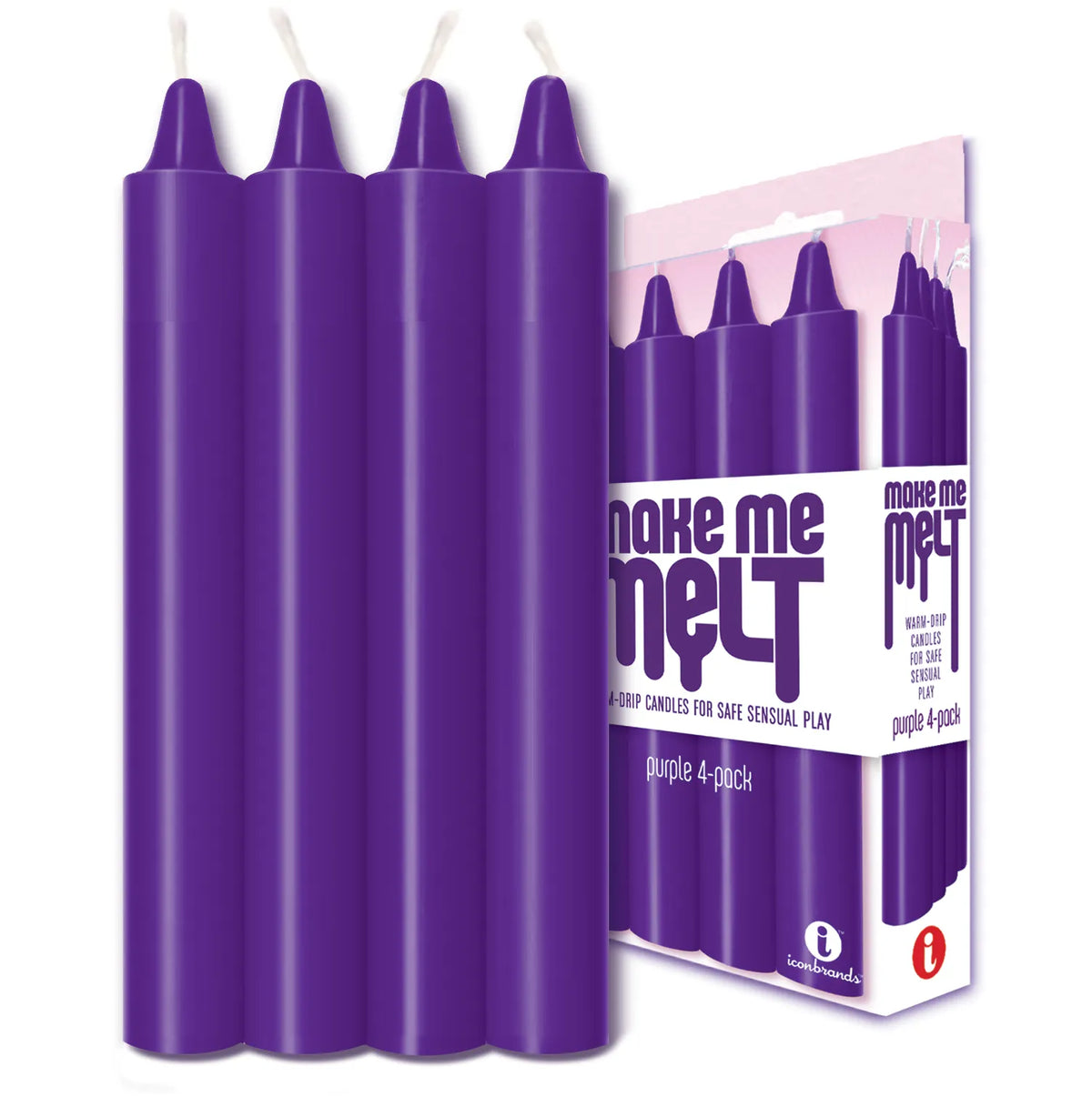 Make Me Melt Sensual Warm Drip - Paraffin Wax Candles 6 Inch Set > Candles > Drip Main image