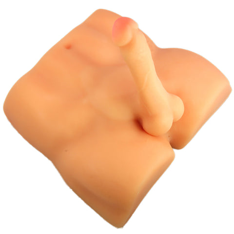 X5 Men Rough Rider (Beige) – Realistic Dual Density Masturbator Beige Dildos & Dongs