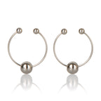 Silver Nipple Jewelry Rings Comfortable Erotic Body Jewelry > Clothes > Body Jewellery (Non Piercing)