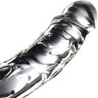 Icicles Clear Glass Massager with Curved G-Spot and P-Spot Stimulator > Glass > Dildos
